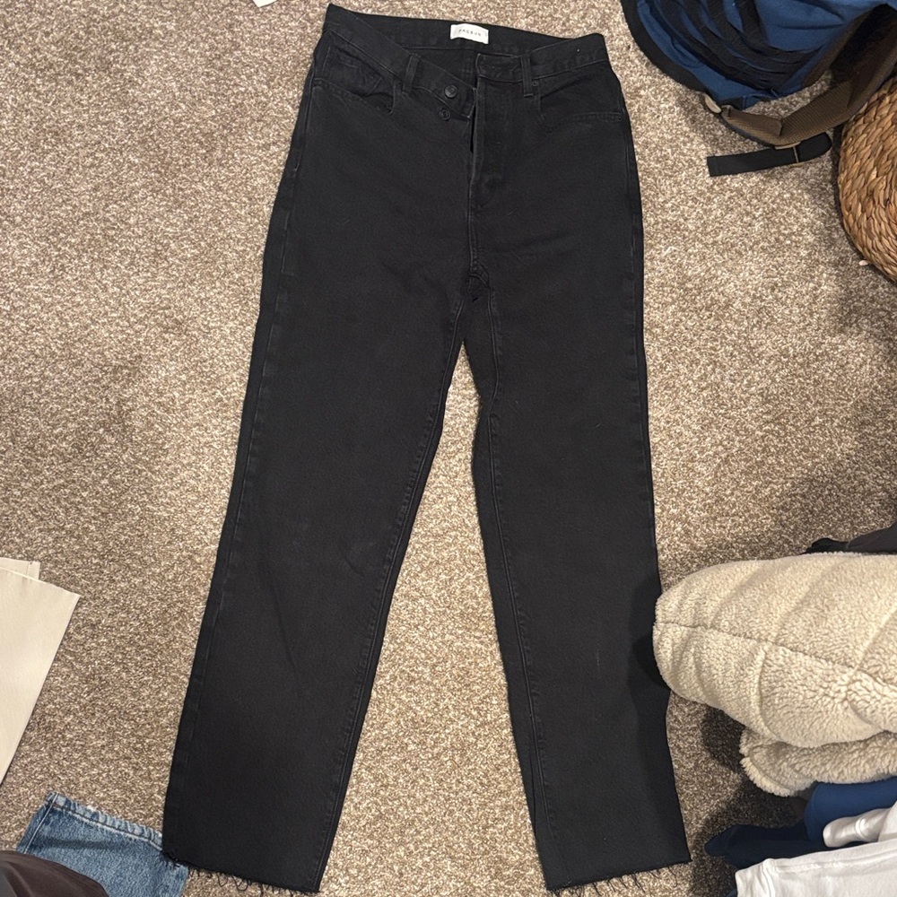 PacSun Women's Black Boyfriend Jeans